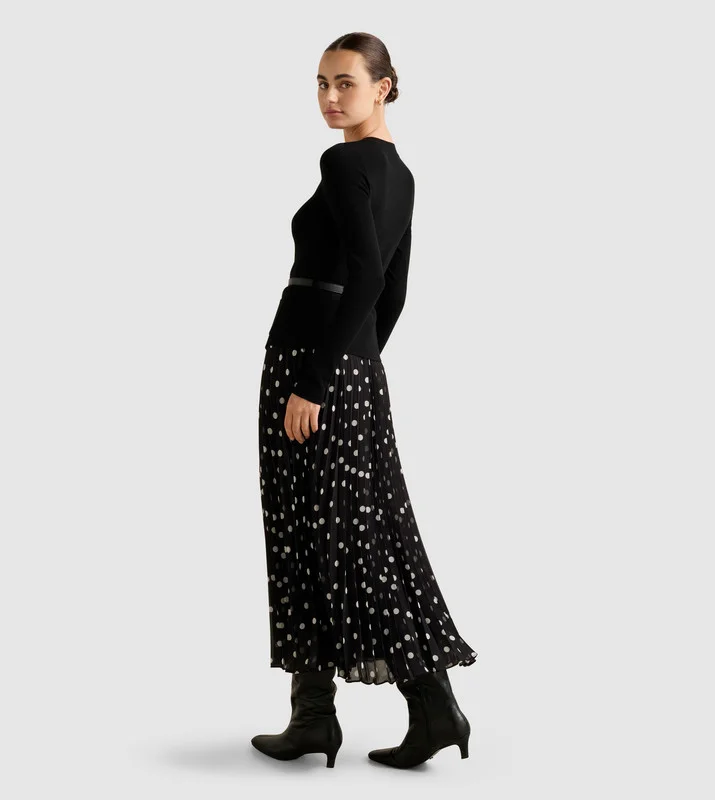 forever new DAPHNE Waistcoat Knit Midi Dress